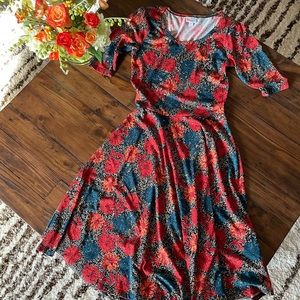 LuLaRoe Red Dress